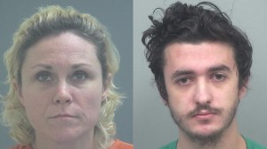 Adrienne Klein (left) and Gesart Hoxha (right) (Gwinnett County Sheriff's Office){/p}