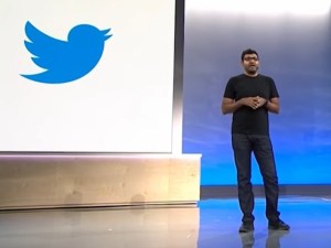 Twitter CEO Parag Agrawal (Google Cloud/YouTube)