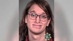 Warner was charged with felony civil disorder. (Multnomah County Sheriff's Office)