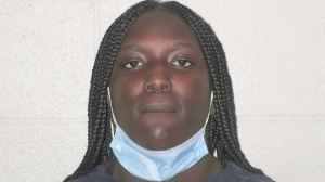 Tamara McLoyd, 18, was charged Sunday with one count of aggravated murder in the death of off-duty Cleveland police officer Shane Bartek. (Cleveland Police Department)