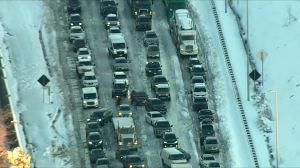 The Virginia Department of Transportation was warning motorists to avoid travel on I-95 until lanes reopen and congestion clears. (Fox)