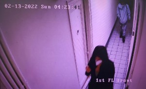 Video surveillance obtained by The Post allegedly shows Assamad Nash following Christina Yuna Lee into her apartment.