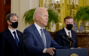 Secretary of State Antony Blinken (left), National Security Adviser Jake Sullivan (right)