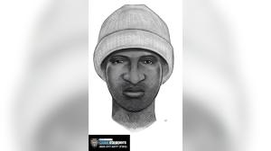 Suspect wanted for the alleged stabbing and sexual assault of a 45-year-old woman at a Chelsea subway station Jan. 14. (NYPD Crime Stoppers)