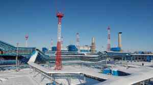 The Atamanskaya compressor station for Power of Siberia, the only currently operational gas pipeline between Russia and China.   © Reuters