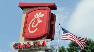 Chick-fil-A logo sign (iStock)