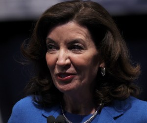 New York Gov. Kathy Hochul (Photo by Michael M. Santiago/Getty Images)