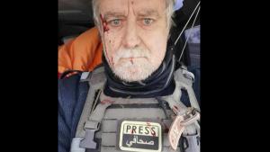 Swiss journalist Guillaume Briquet (Twitter screenshot)