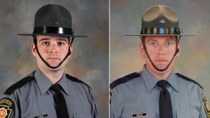 Trooper Martin Mack III (L) and Trooper Branden Sisca (R)  (Pennsylvania State Police)