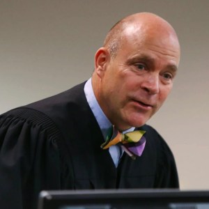 State Supreme Court Justice John L. Michalski in court during a 2012 sentencing.

Buffalo News file photo