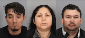 Jose Ramon Portillo, Yesenia Guadalupe Ramirez and Baldomeo Sandoval. (Credit: San Jose Police Department)