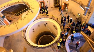 Technicians at the Arak heavy water reactor's secondary circuit,150 miles southwest of Tehran, Iran, on Dec. 23, 2019. (Atomic Energy Organization of Iran via AP, FILE)