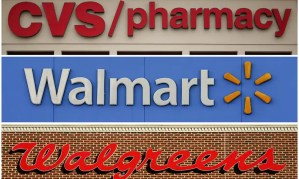 The hearing will determine how much CVS, Walgreens and Walmart should pay for pushing the drug crisis. Photograph: AP
