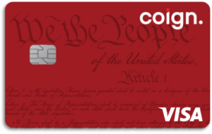 Coign is America's first credit card built by Conservatives for Conservatives.https://www.coign.com