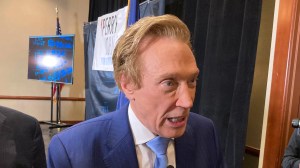 FILE - Michigan gubernatorial candidate Perry Johnson  (AP Photo/David Eggert, File)