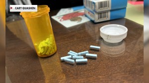 Officials have a growing concern that middle school, high school, and college-aged kids are being targeted as criminals make fentanyl pills disguised as Oxycodone, Adderall and Xanax.  (Cary Quashen)