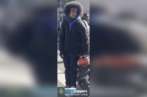 According to the police, the suspect fled on a black moped.
NYPD