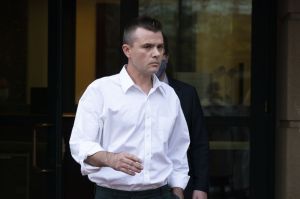 In this file photo, Igor Danchenko leaves the Albert V. Bryan United States Courthouse in Alexandria, Va., Thursday, Nov. 4, 2021. Special counsel John Durham on Tuesday, May 10, 2022, blamed the FBI and other U.S. intelligence agencies for slow-walking document production in the case against Mr. Danchenko, who is accused of lying to investigators about where and how he got information for the so-called Steele dossier. (AP Photo/Manuel Balce Ceneta)
