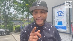 Wayne, a New Jersey resident, walks to get his groceries to avoid spending money on gas. (Megan Myers/Fox News Digital)