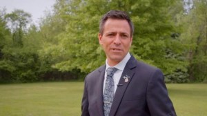 A campaign photo of Ryan Kelley, posted to his Facebook profile on May 31, 2022 © Facebook / Ryan D. Kelley for 50th Governor of Michigan