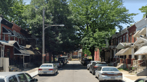 The street in North Philadelphia, Pennsylvania where the shooting happened. (Google Maps)