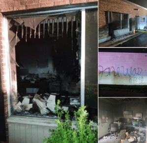 CompassCare's Buffalo office firebombed by abortion terrorists