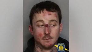 Aaron Joseph Trout, 31, of Glennie, Michigan, is charged with two-year-old's murder.  (Michigan State Police)