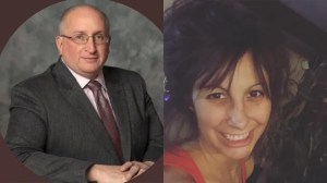 A photo combination of alleged July 4 shooter's parents, Bob Crimo and Denise Pesina. (Facebook)