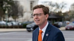 Rep. Dusty Johnson, R-S.D., sent a letter to House Agriculture Committee chairman David Scott, D-Ga., calling on the chairman to bring Microsoft founder Bill Gates before the committee for questioning on his recent farmland buys. (Getty Images)