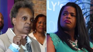 Chicago Mayor Lori Lightfoot. Cook County State's Attorney Kim Foxx. (Getty Images) (Getty Images)