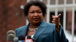Stacey Abrams reported six-figure income from Dream Project Partners, an LLC with virtually no online presence. (Joe Raedle/Getty Images)