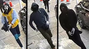 The NYPD is asking the public for help finding three armed suspects wanted for a Sept. 14, 2022, robbery that happened at approximately 5:55 p.m. inside a commercial establishment located at 135-20 109th Avenue.  (NYPD )