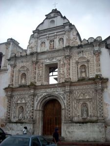 The old Spanish Colonial facade of Quetzaltenango Roman Catholic cathedral, Guatemala
Image by Simon Burchell