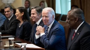 The Center for American Progress' influence with the Biden administration dates back to his transition team before he entered office.  (Al Drago/Bloomberg via Getty Images)