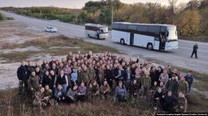 The exchange freed 108 women from Russian captivity on October 17.