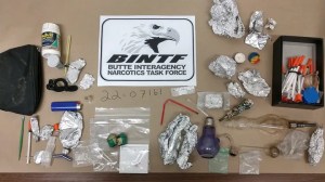 Investigators also found methamphetamine and drug paraphernalia at the couple's trailer home in Concow, California. (Butte County Sheriff's Office)