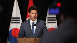 Justin Trudeau, Canada's prime minister,  (David Kawai/Bloomberg via Getty Images)