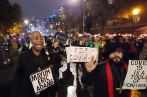 The protesters were a sideshow to the parade’s festivities.
Leeroypress