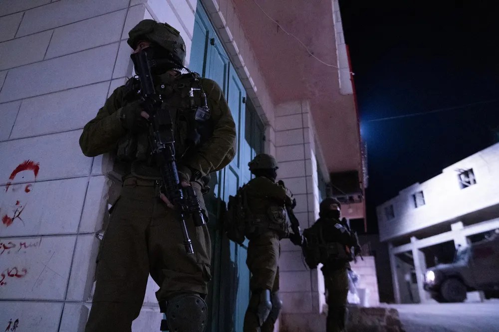 IDF Spokesperson's UnitIDF soldiers conduct counterterrorism operations in the West Bank.