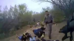 Texas DPS apprehends illegal aliens crossing the southern border. (Texas DPS)