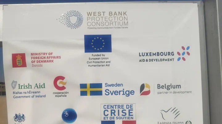 Forty Israeli lawmakers accused the EU of carving out land from Israel in order to create a Palestinian state. (Courtesy: Regavim)