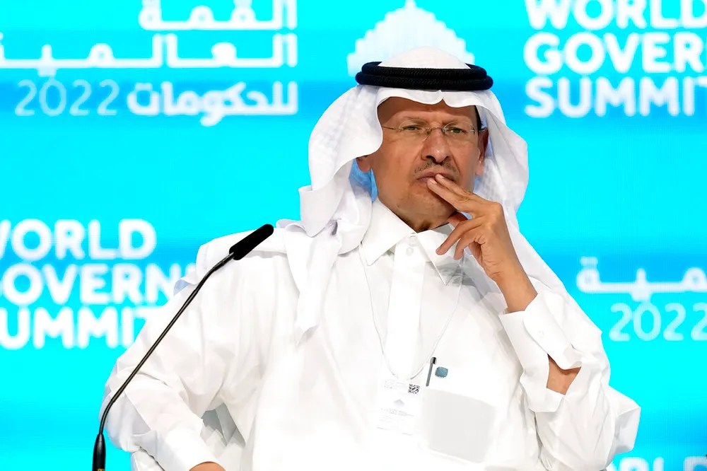 AP Photo/Ebrahim NorooziSaudi Arabia's Energy Minister Prince Abdulaziz bin Salman in Dubai, United Arab Emirates.