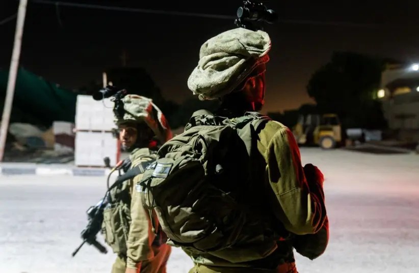 (photo credit: IDF SPOKESMAN’S UNIT)