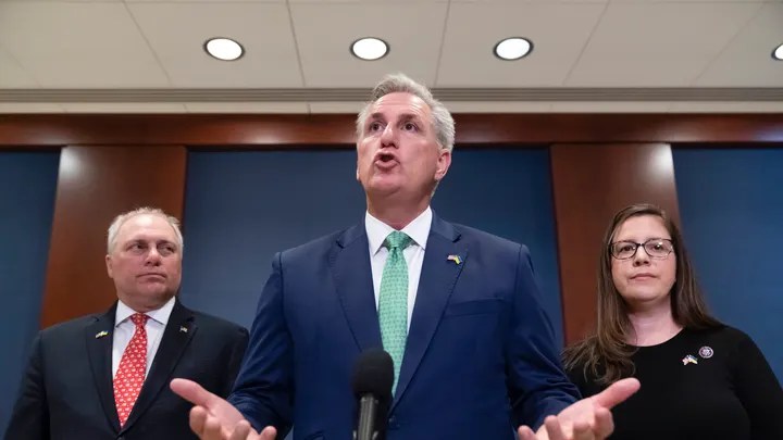 House GOP leaders say excessive spending by Democrats has ramped up inflation, and are looking to establish a set of rules aimed at curbing that spending. (AP Photo/Alex Brandon)