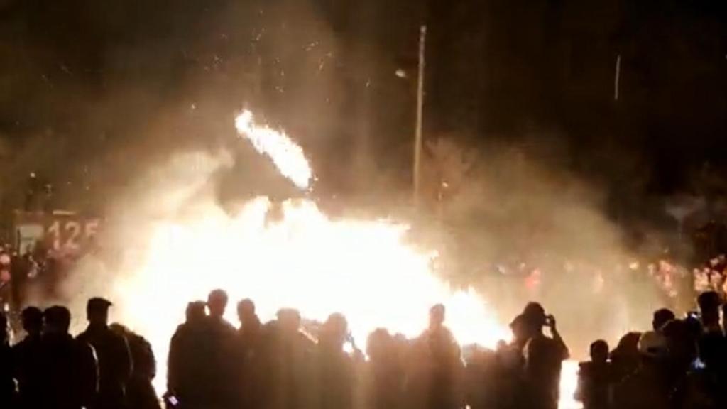 Sadeh festivities in the Iranian city of Kerman on January 30.